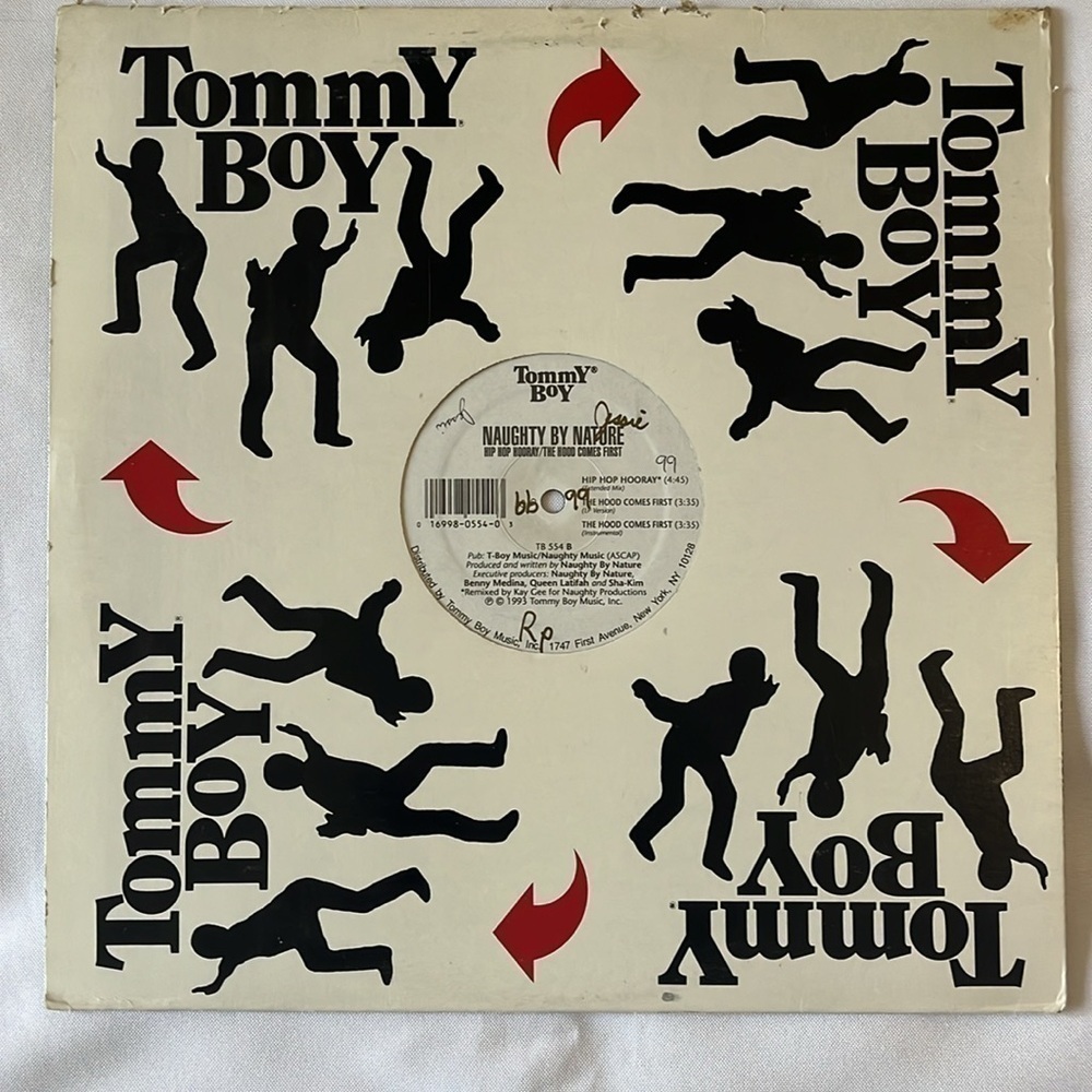 NAUGHTY BY NATURE – "HIP HOP HOORAY" VINYL RECORD ✨✨✨ - Picture 2 of 6